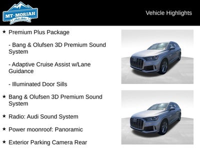 2022 Audi Q7 55 Premium Plus quattro