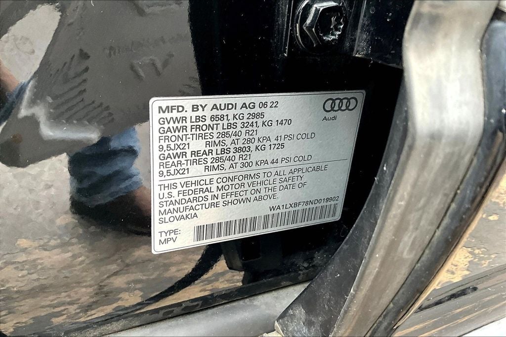 2022 Audi Q7 55 Premium Plus quattro