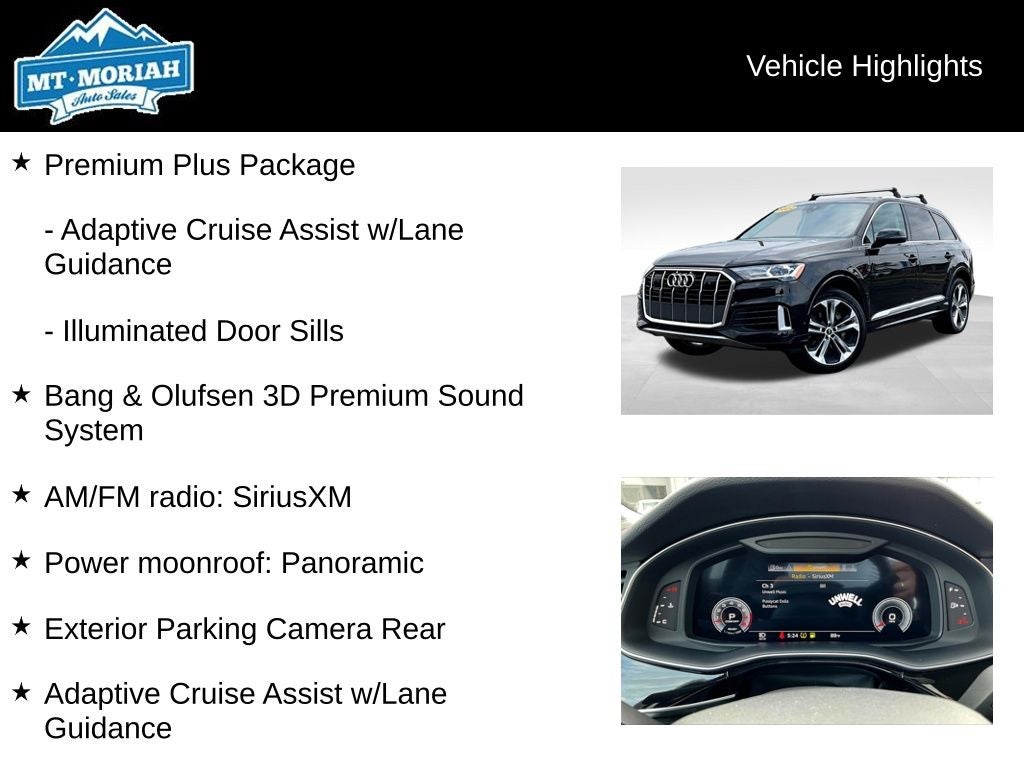 2022 Audi Q7 55 Premium Plus quattro