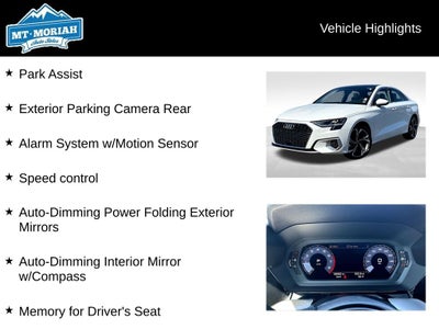 2022 Audi A3 FrontTrak