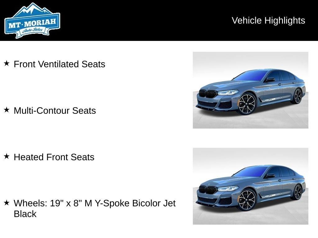 2021 BMW 5 Series 540i