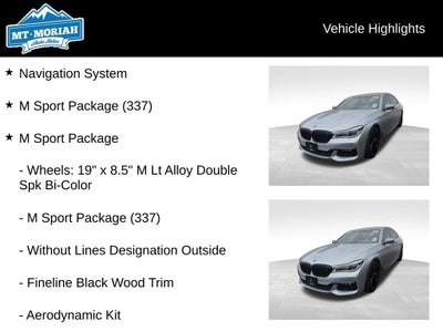 2018 BMW 7 Series 750i