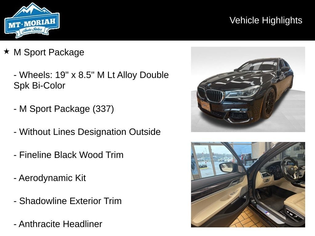 2017 BMW 7 Series 750i xDrive