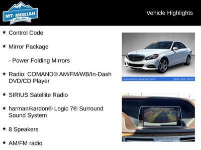 2015 Mercedes-Benz E-Class E 350 4MATIC®