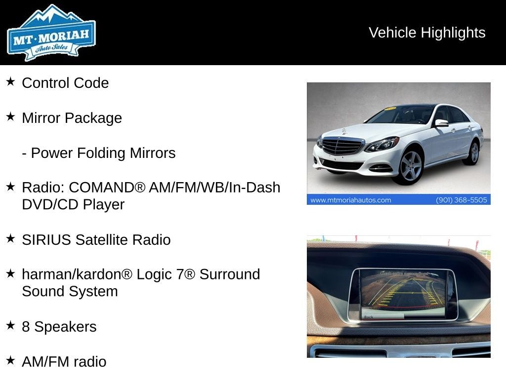 2015 Mercedes-Benz E-Class E 350 4MATIC®