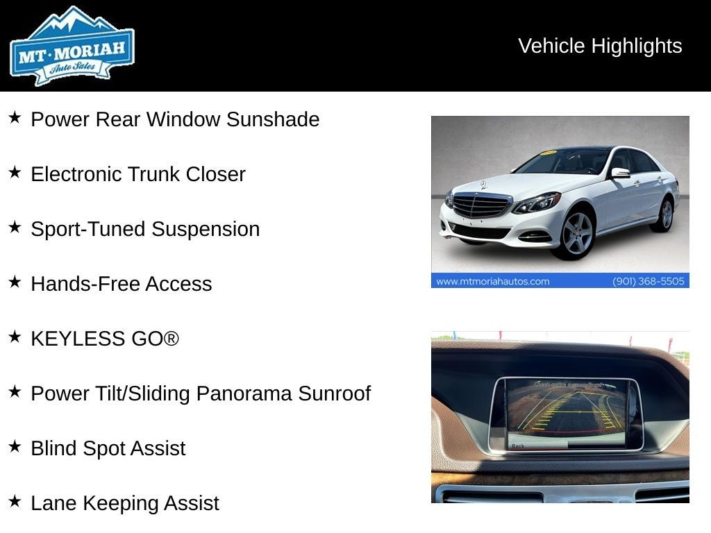 2015 Mercedes-Benz E-Class E 350 4MATIC®