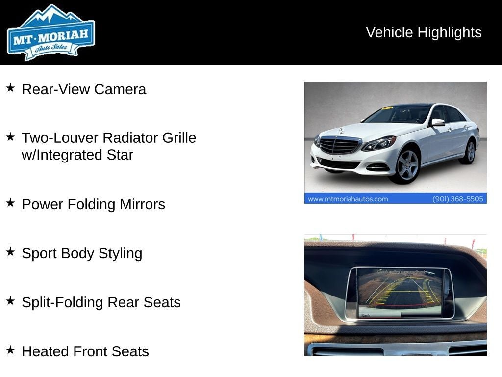 2015 Mercedes-Benz E-Class E 350 4MATIC®