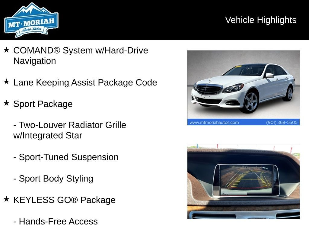 2015 Mercedes-Benz E-Class E 350 4MATIC®