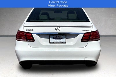 2015 Mercedes-Benz E-Class E 350 4MATIC®