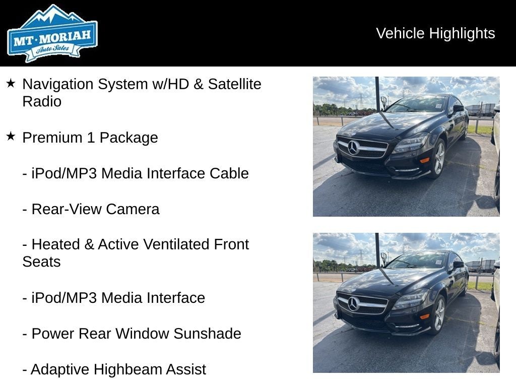 2013 Mercedes-Benz CLS CLS 550 Base