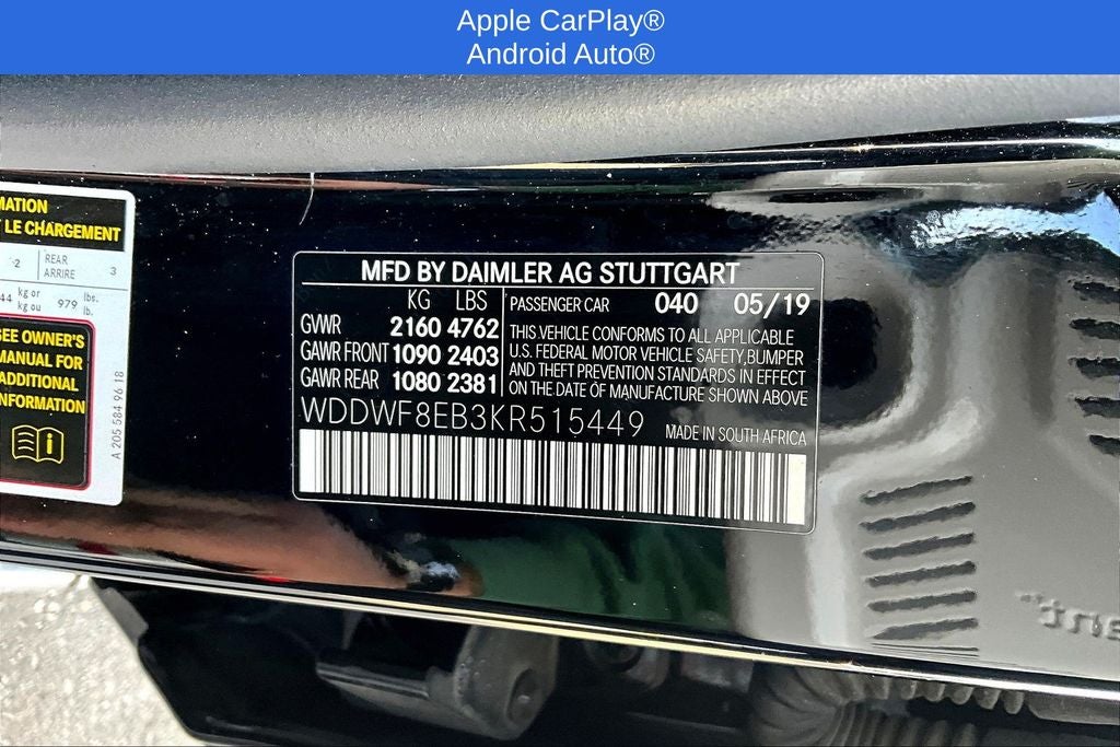 2019 Mercedes-Benz C-Class C 300 4MATIC®