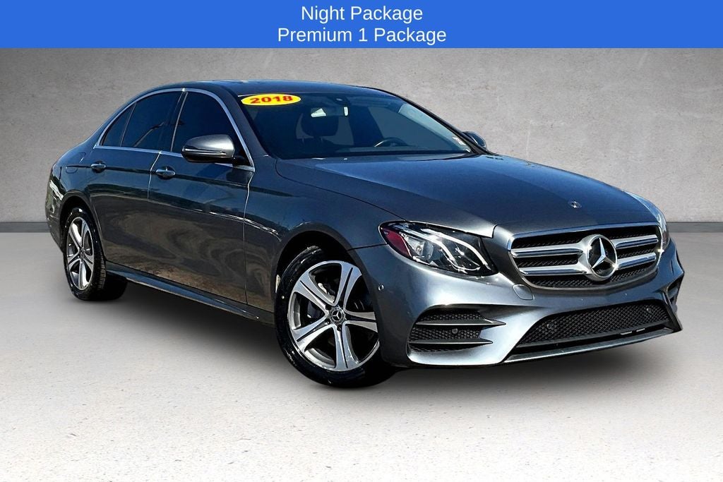 2018 Mercedes-Benz E-Class E 300 4MATIC®