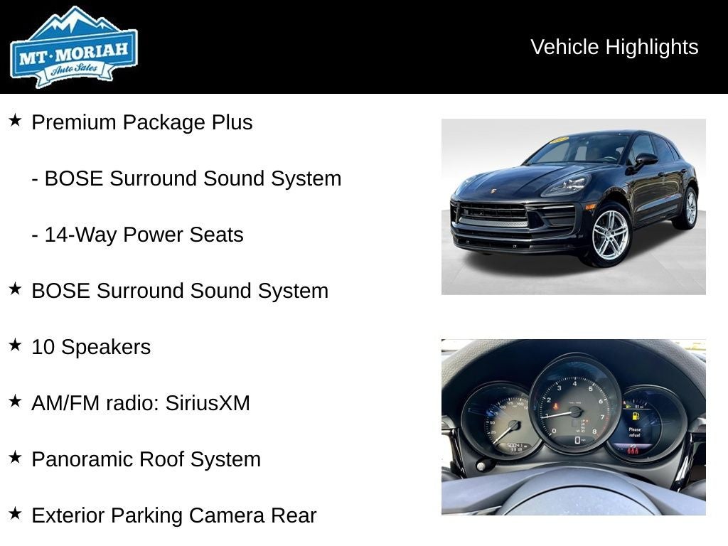 2022 Porsche Macan Base