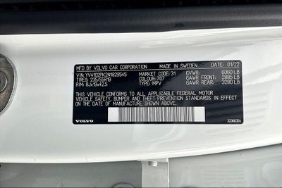 2022 Volvo XC90 T5 Momentum