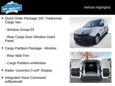 2021 RAM ProMaster City Tradesman